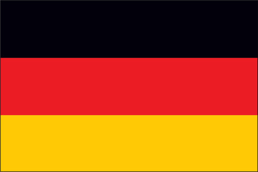 GERMANY NYLON PRINT FLAG - 3x5