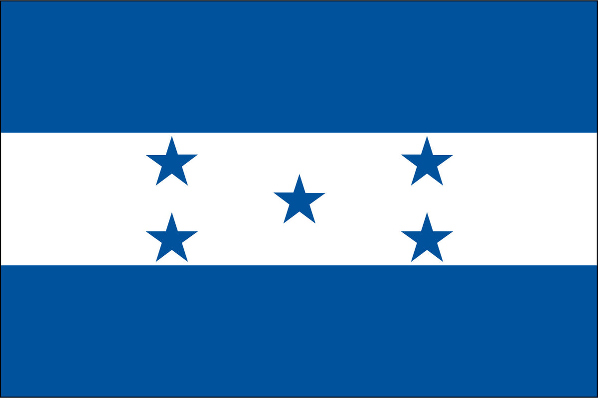 HONDURAS NYLON PRINT FLAG - 3x5