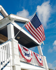 American Made House-Mounted Residential Flagpole Kit
