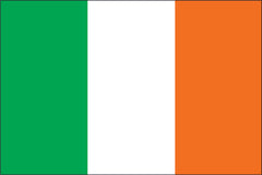 IRELAND NYLON PRINT FLAG - 3x5