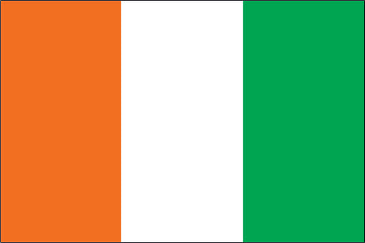 IVORY COAST NYLON PRINT FLAG - 3x5