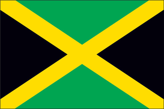 JAMAICA NYLON PRINT FLAG - 3x5