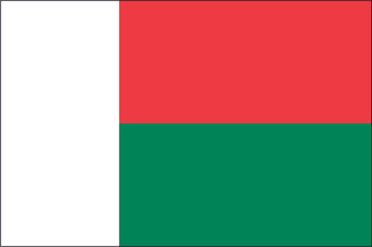 MADAGASCAR NYLON PRINT FLAG - 3x5