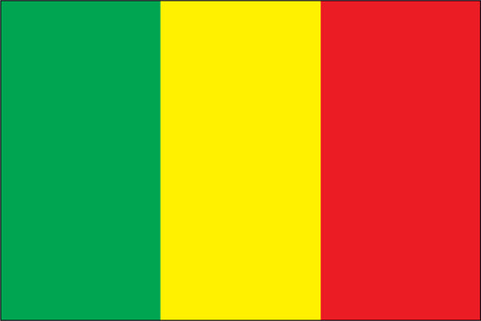 MALI NYLON PRINT FLAG - 3x5