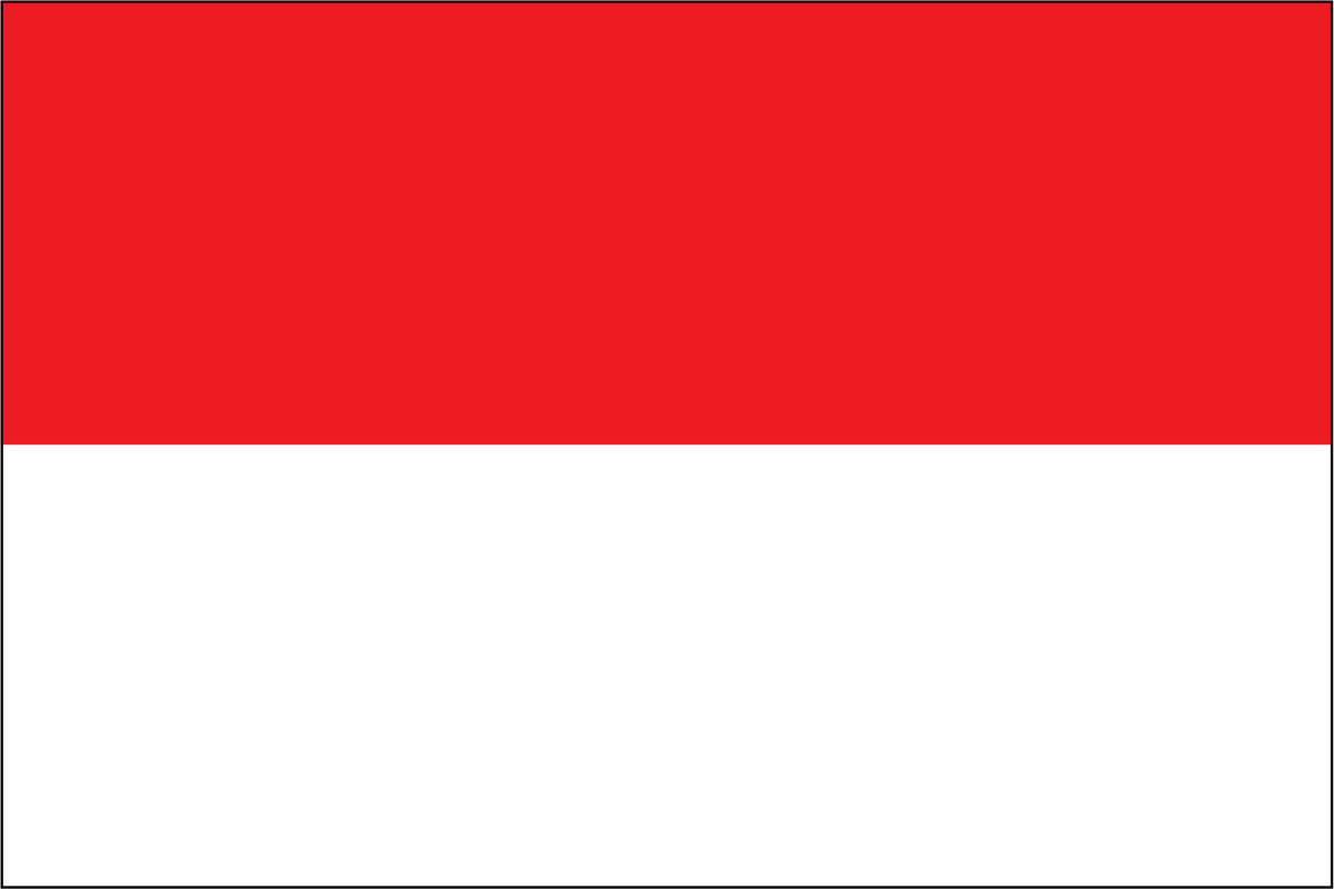 MONACO NYLON PRINT FLAG - 3x5