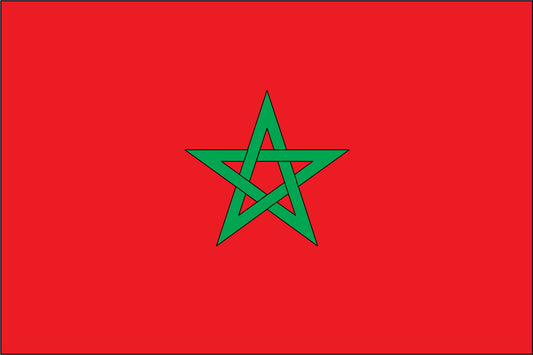 MOROCCO NYLON PRINT FLAG - 3x5
