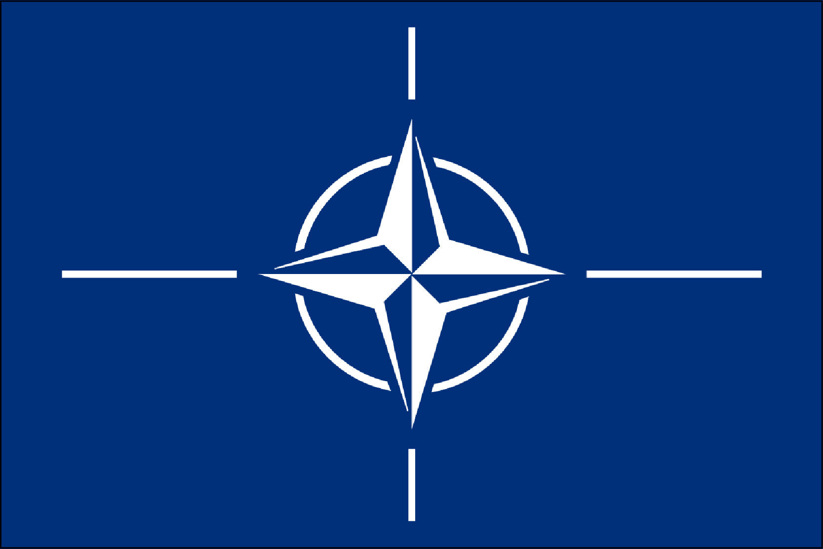 NATO NYLON PRINT FLAG - 3x5