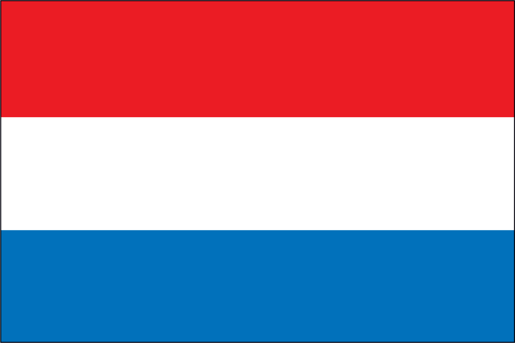 NETHERLANDS NYLON PRINT FLAG - 3x5