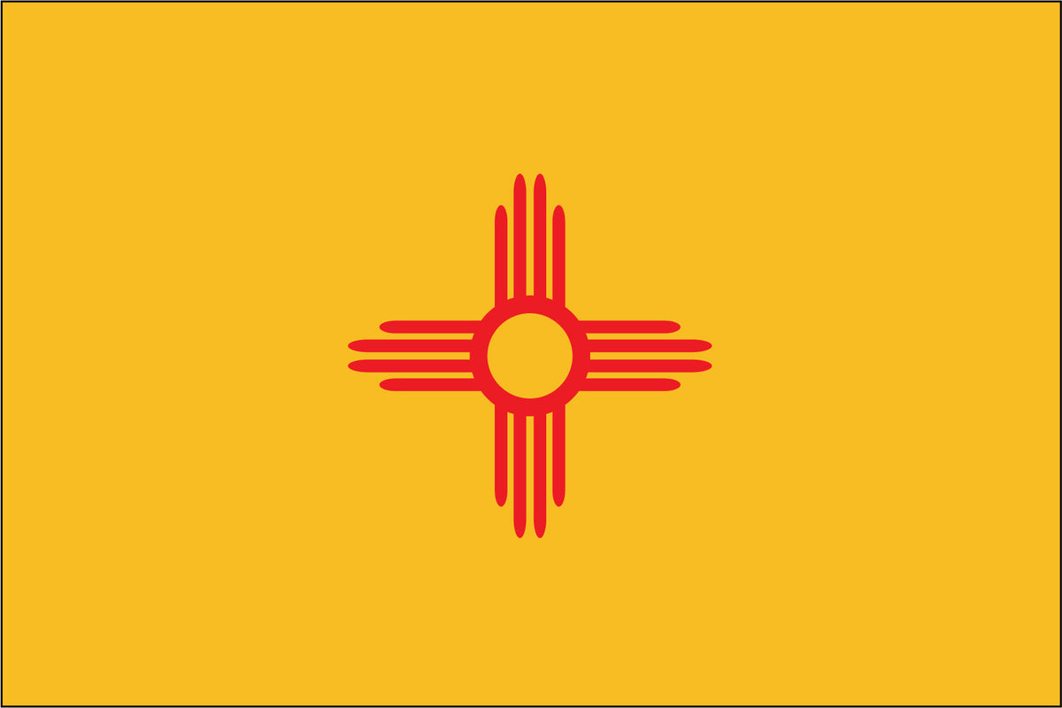 new mexico flag, flag of new mexico