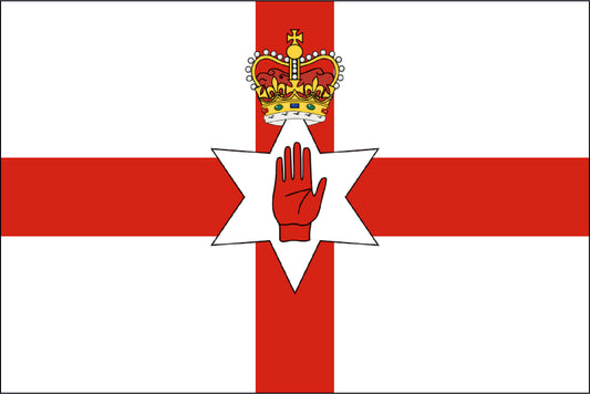 NORTHERN IRELAND NYLON PRINT FLAG - 3x5