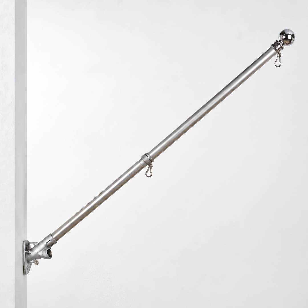 American Made House-Mounted Residential Flagpole Kit