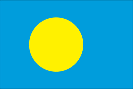 PALAU NYLON PRINT FLAG - 3x5