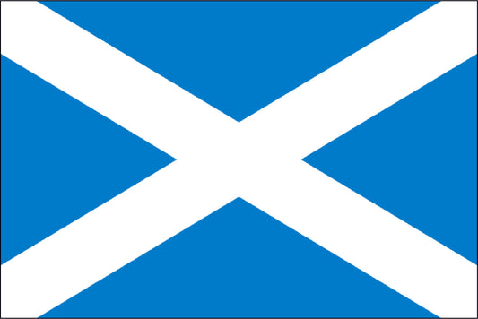 SCOTLAND - CROSS ST NYLON PRINT FLAG - 3x5