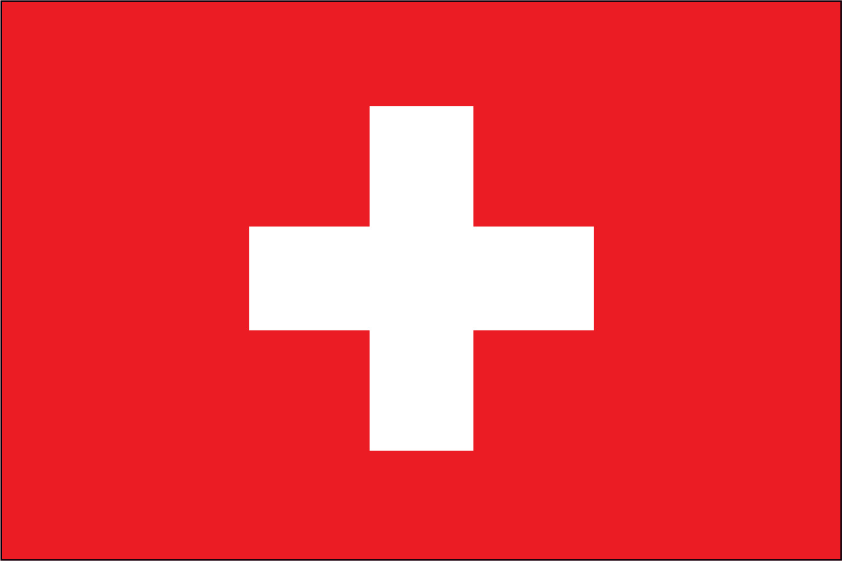 SWITZERLAND NYLON PRINT FLAG - 3x5