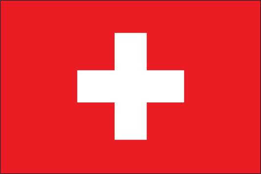 SWITZERLAND NYLON PRINT FLAG - 3x5