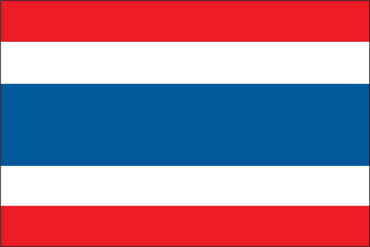 THAILAND NYLON PRINT FLAG - 3x5