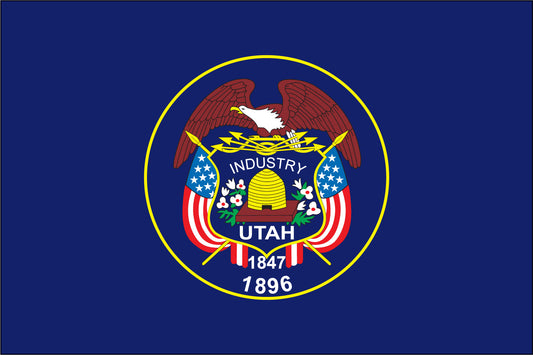 utah state flag, flag of utah