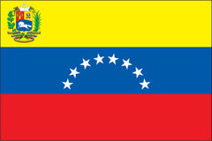VENEZUELA  NYLON PRINT FLAG - 3x5