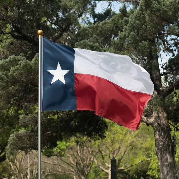 polyester Texas flag