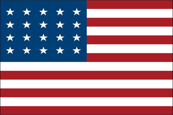 20 Star Old Glory Flag - LEAD TIMES ARE CURRENTLY RUNNING 6-8 WEEKS