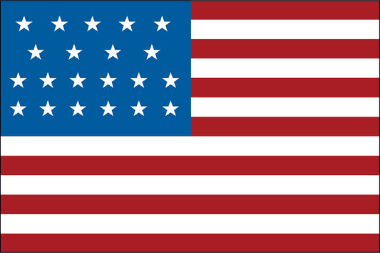 21 Star Old Glory Flag - LEAD TIMES ARE CURRENTLY RUNNING 6-8 WEEKS