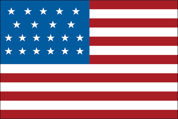 21 Star Old Glory Flag - LEAD TIMES ARE CURRENTLY RUNNING 6-8 WEEKS