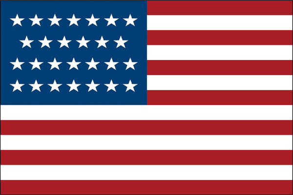 27 Star Old Glory Flag - LEAD TIMES ARE CURRENTLY RUNNING 6-8 WEEKS