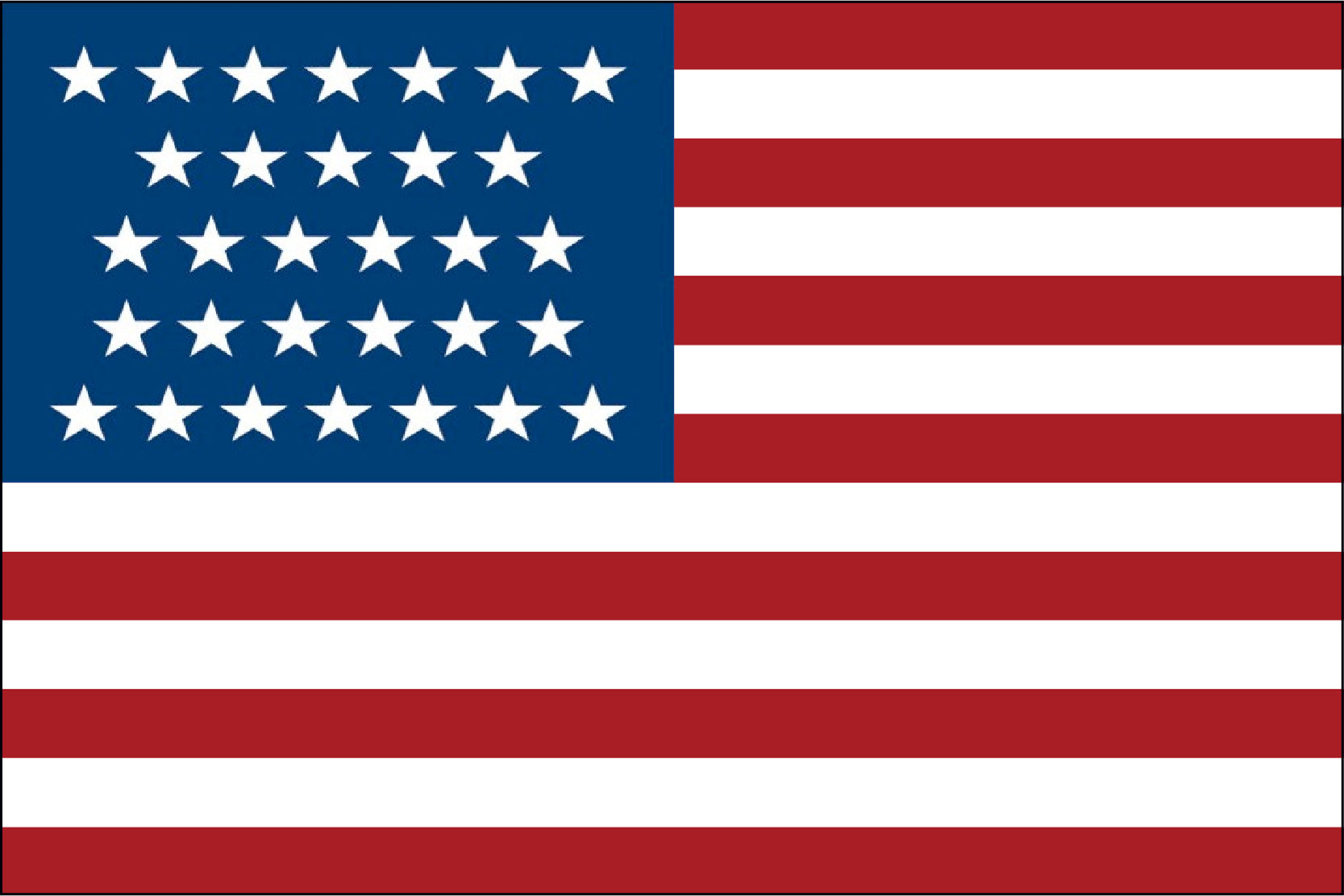 31 Star Old Glory Flag - LEAD TIMES ARE CURRENTLY RUNNING 6-8 WEEKS