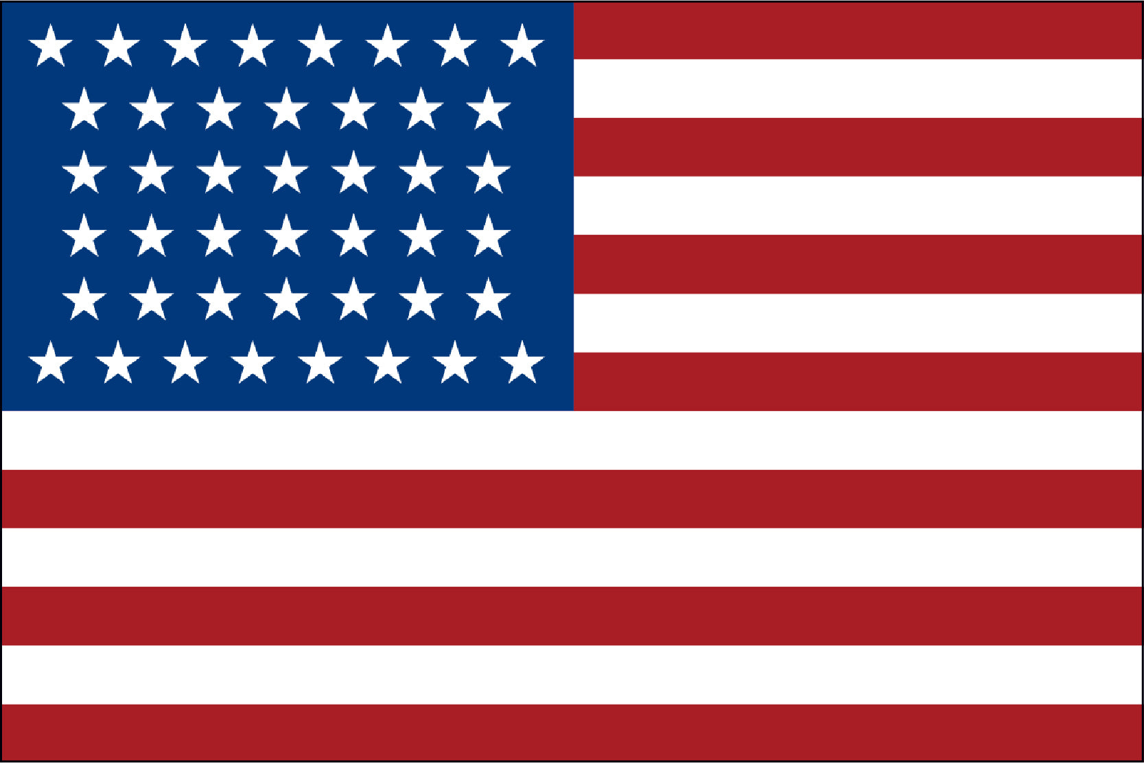 44 Star Old Glory Flag - LEAD TIMES ARE CURRENTLY RUNNING 6-8 WEEKS