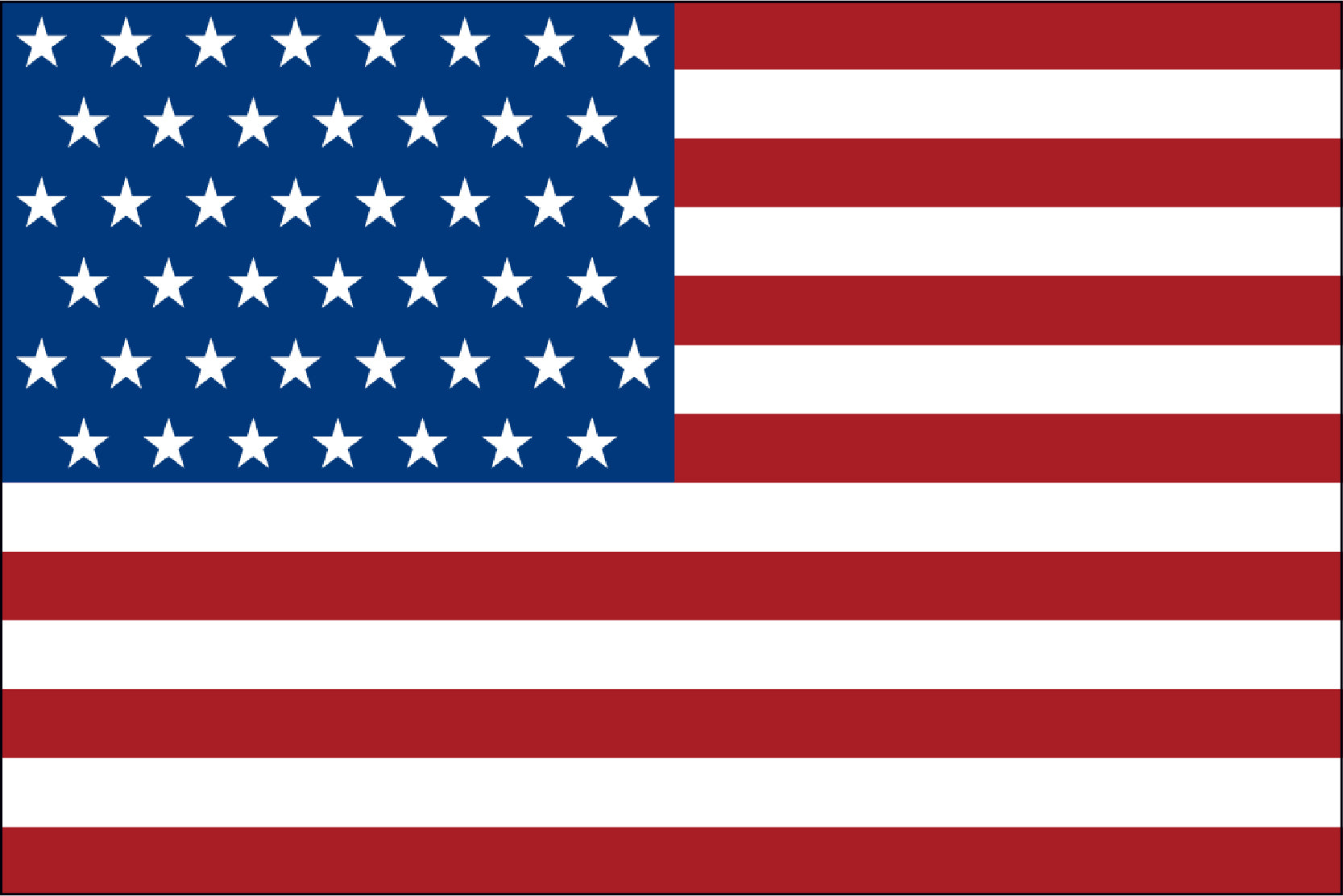 45 Star Old Glory Flag - LEAD TIMES ARE CURRENTLY RUNNING 6-8 WEEKS