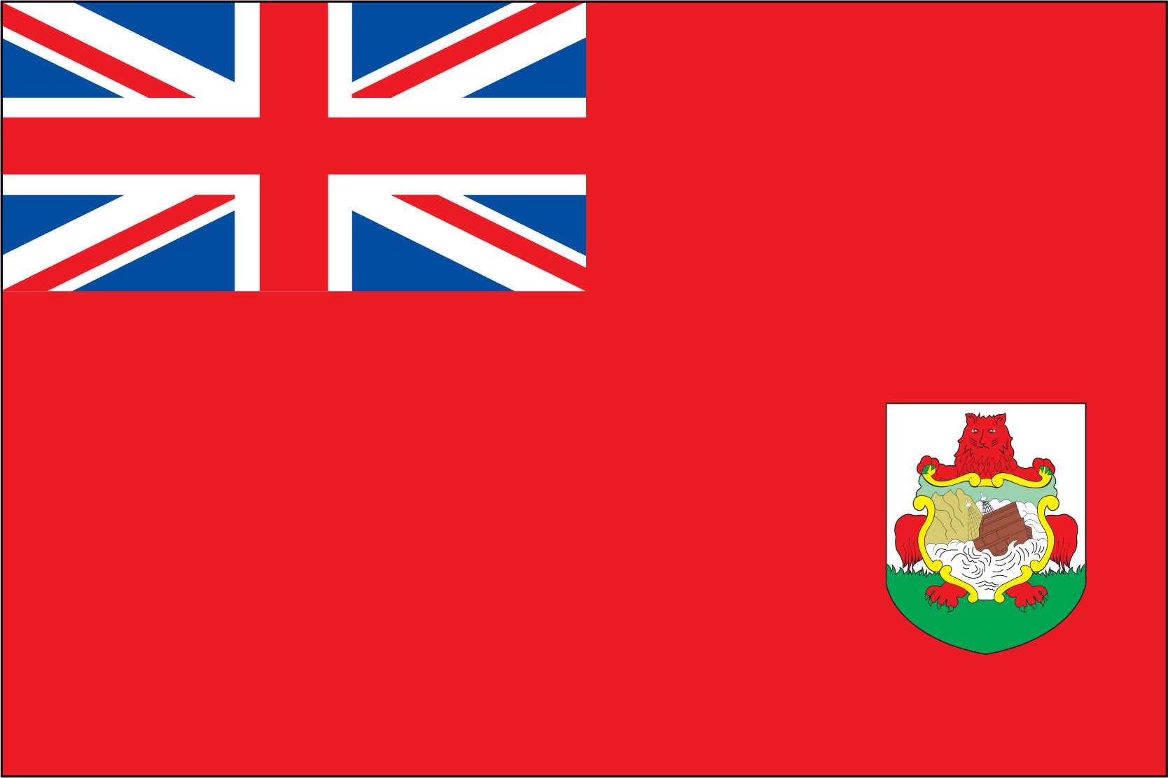 Bermuda Miniature Flag 4