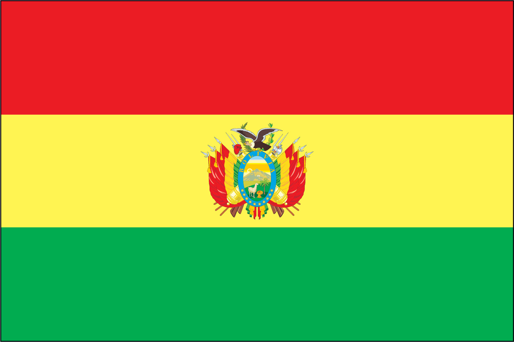 Boliva Miniature Flag 4