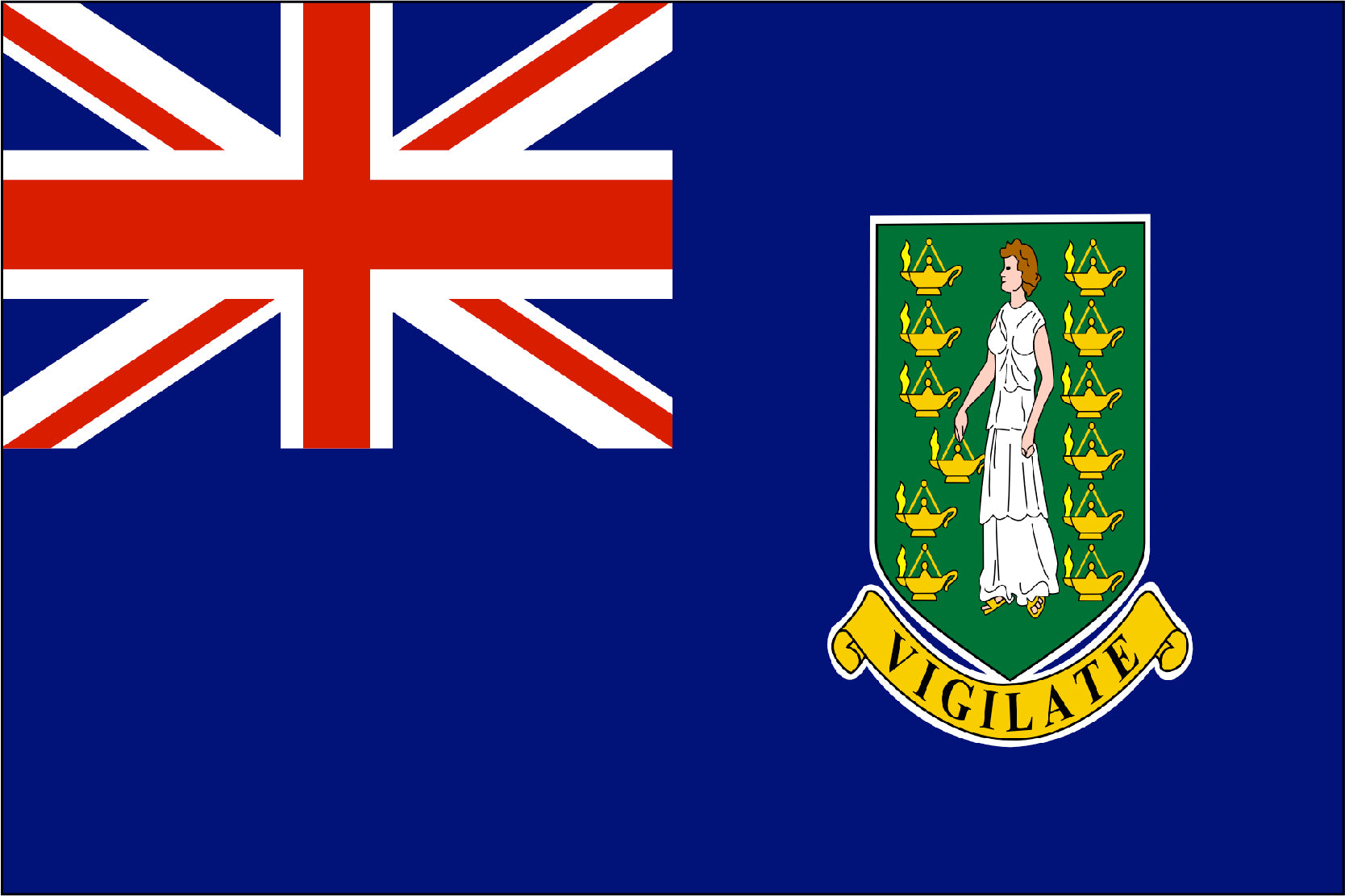 British Virgin Islands Flag - CALL FOR AVAILABILITY
