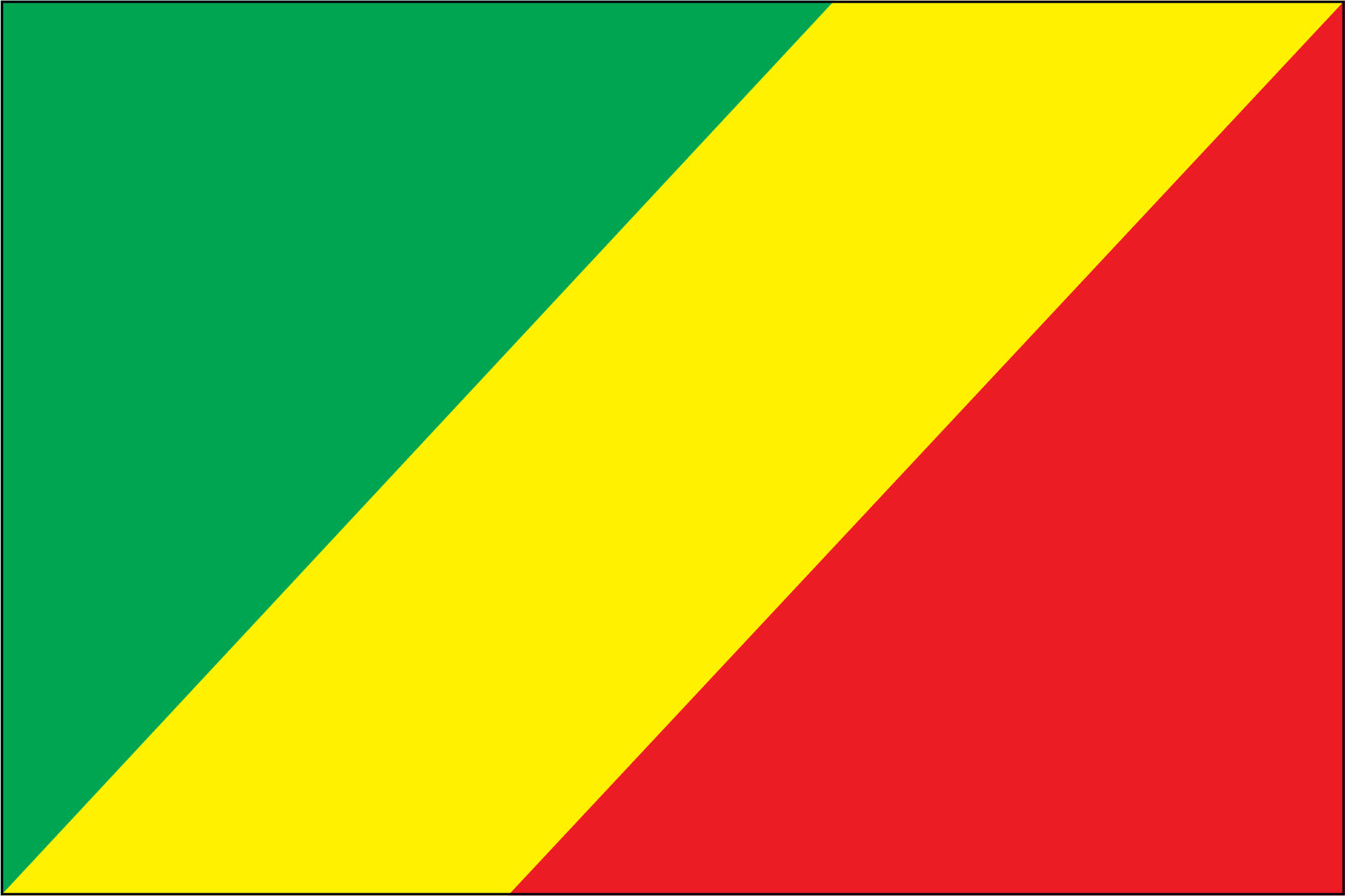 Congo, Republic of Miniature Flag 4