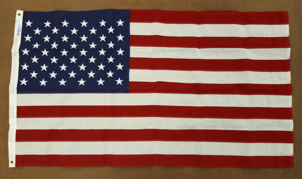 Cotton sewn U.S. Flags