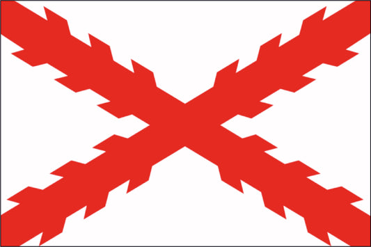 Cross of Burgundy 3' x 5' Flag