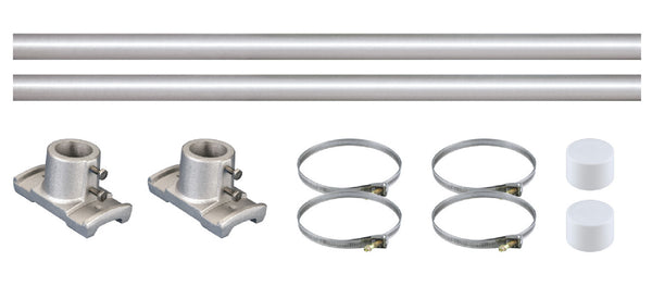 Medium Weight Aluminum Arm Light Pole Bracket Systems