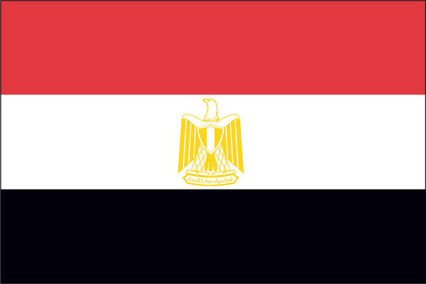 Egypt Miniature Flag 4" x 6"
