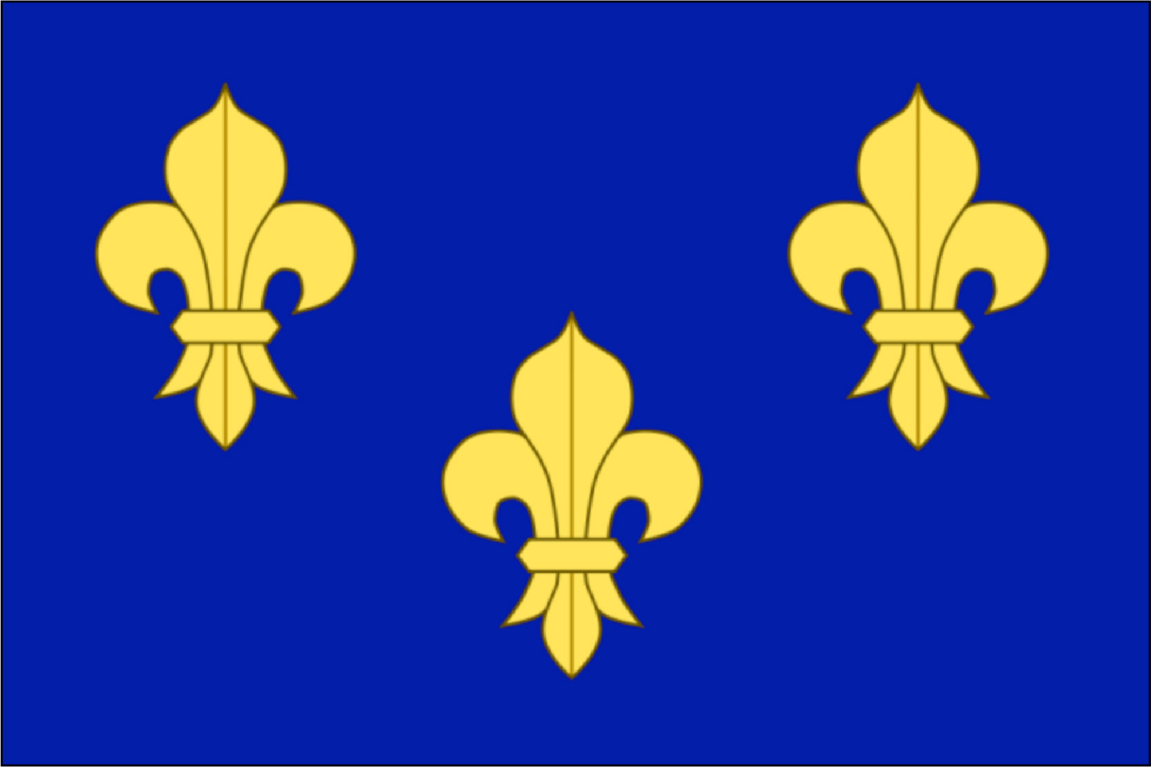 French Fleur de Lis 3' x 5' Flag