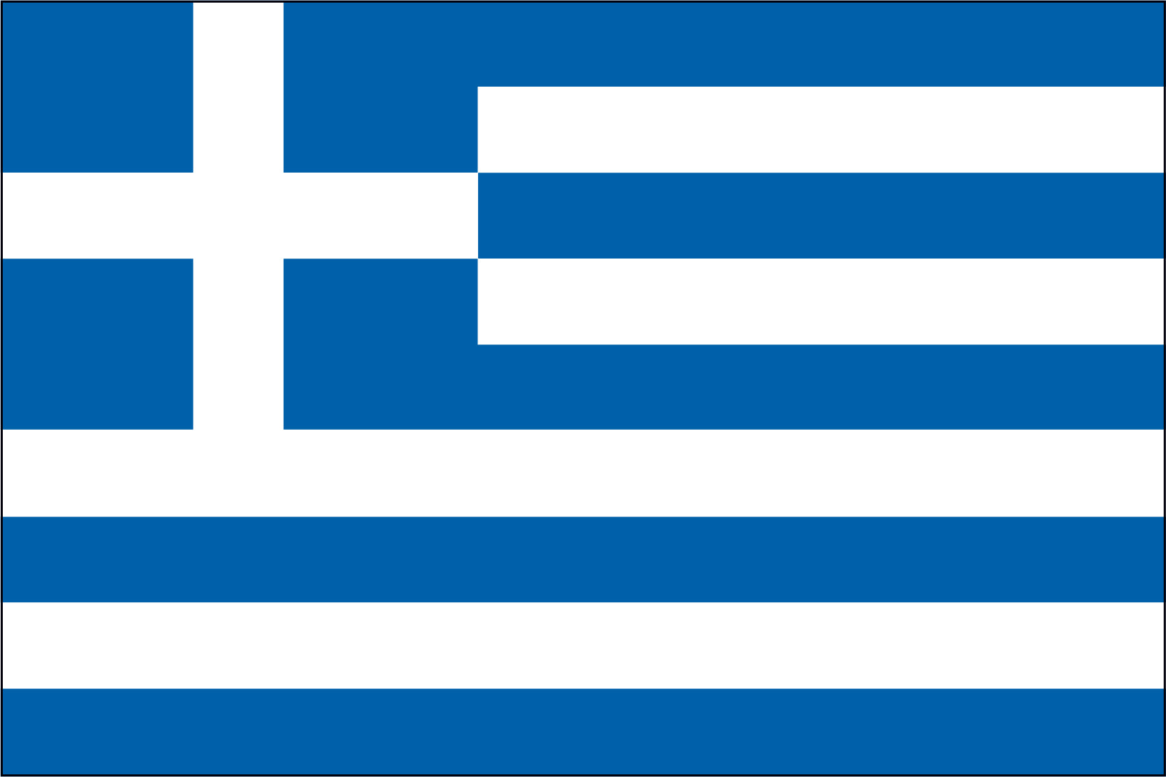Greece Miniature Flag 4