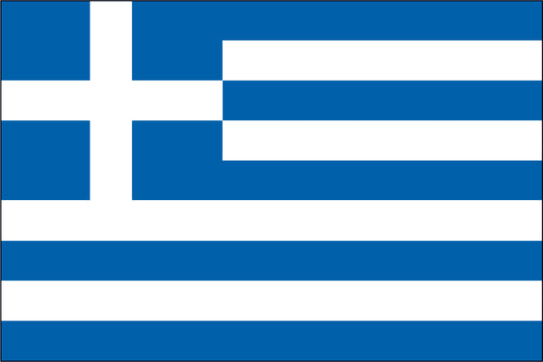 Greece Miniature Flag 4" x 6"