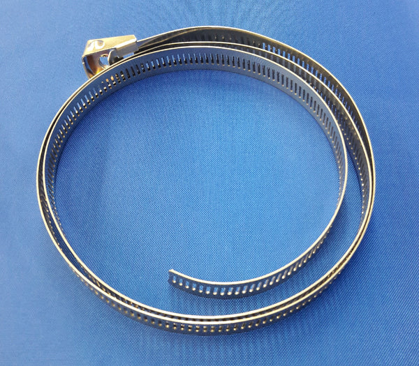 39" Stainless Steel Hose Clamp straps only for up to 8.5" diameter pole
