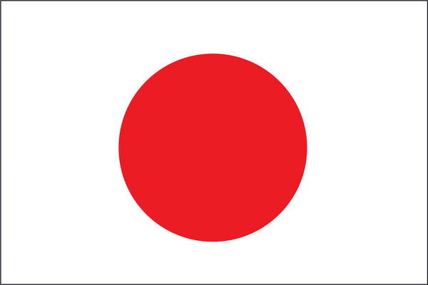 Japan Miniature Flag 4" x 6"