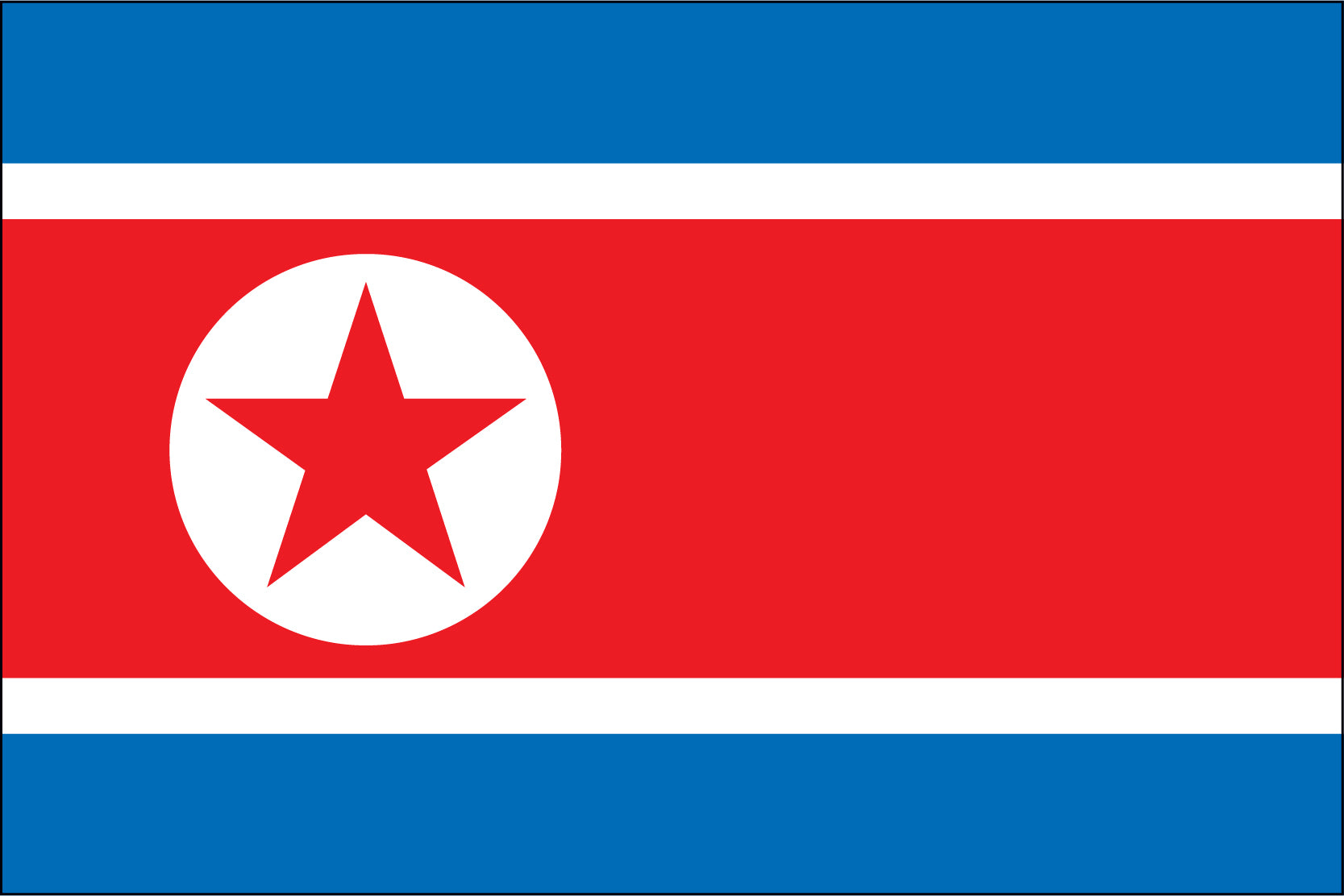 Korea (North) Flag