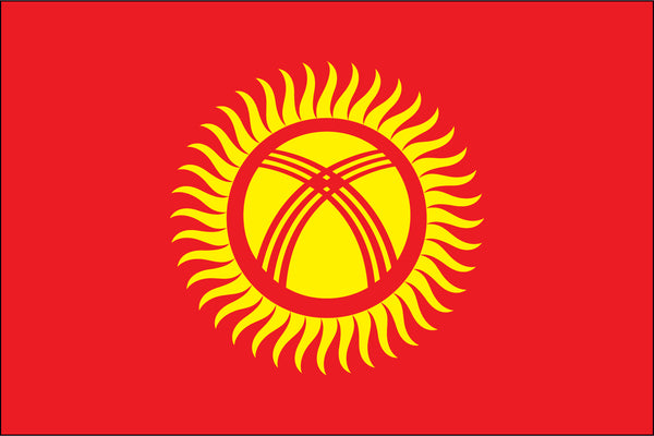 Kyrghyzstan Flag