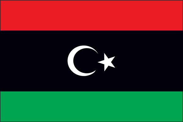 Libya Miniature Flag 4" x 6"