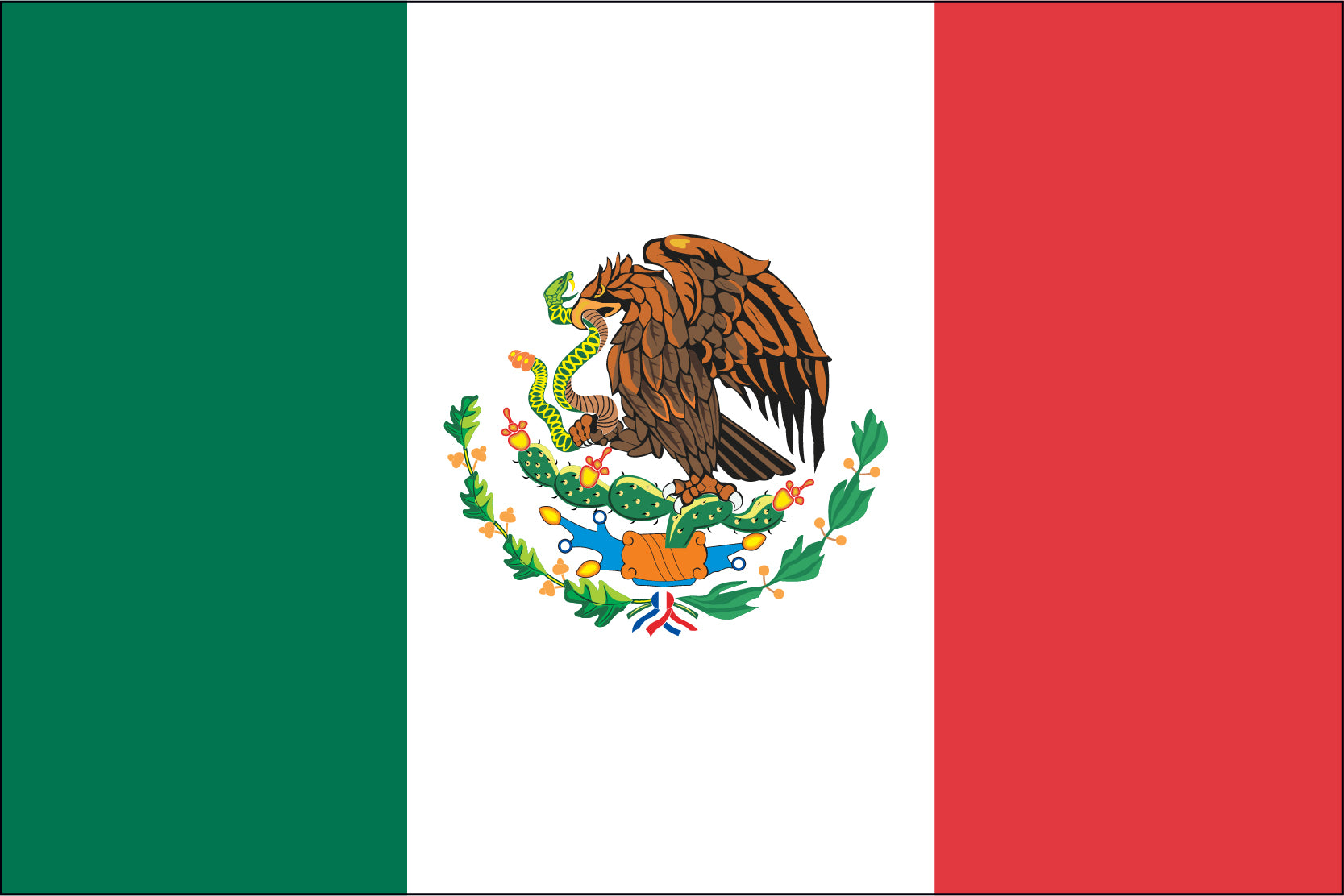 Mexico Flag 3' x 5'