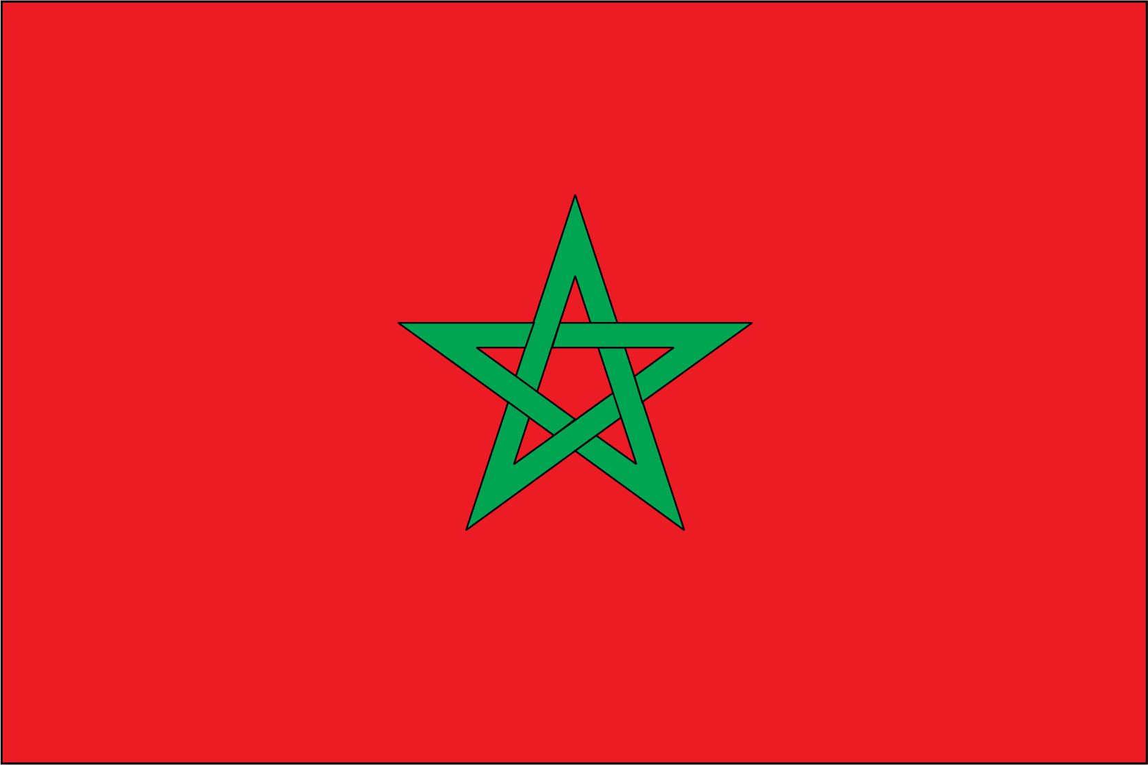 Morocco Miniature Flag 4