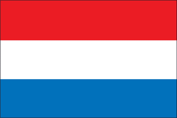 Netherlands Miniature Flag 4" x 6"