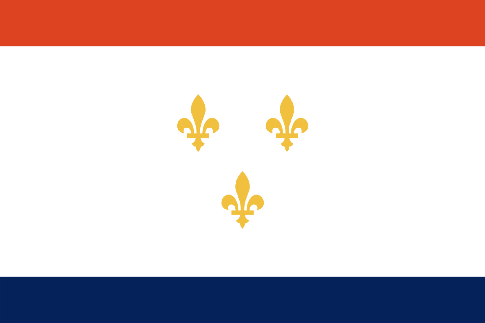 New Orleans Flag 4' x 6'